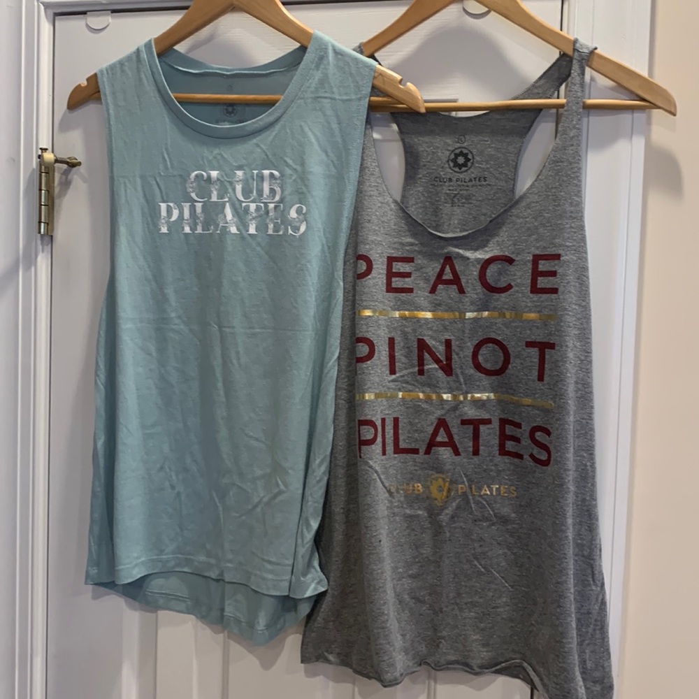 Two club Pilates tops